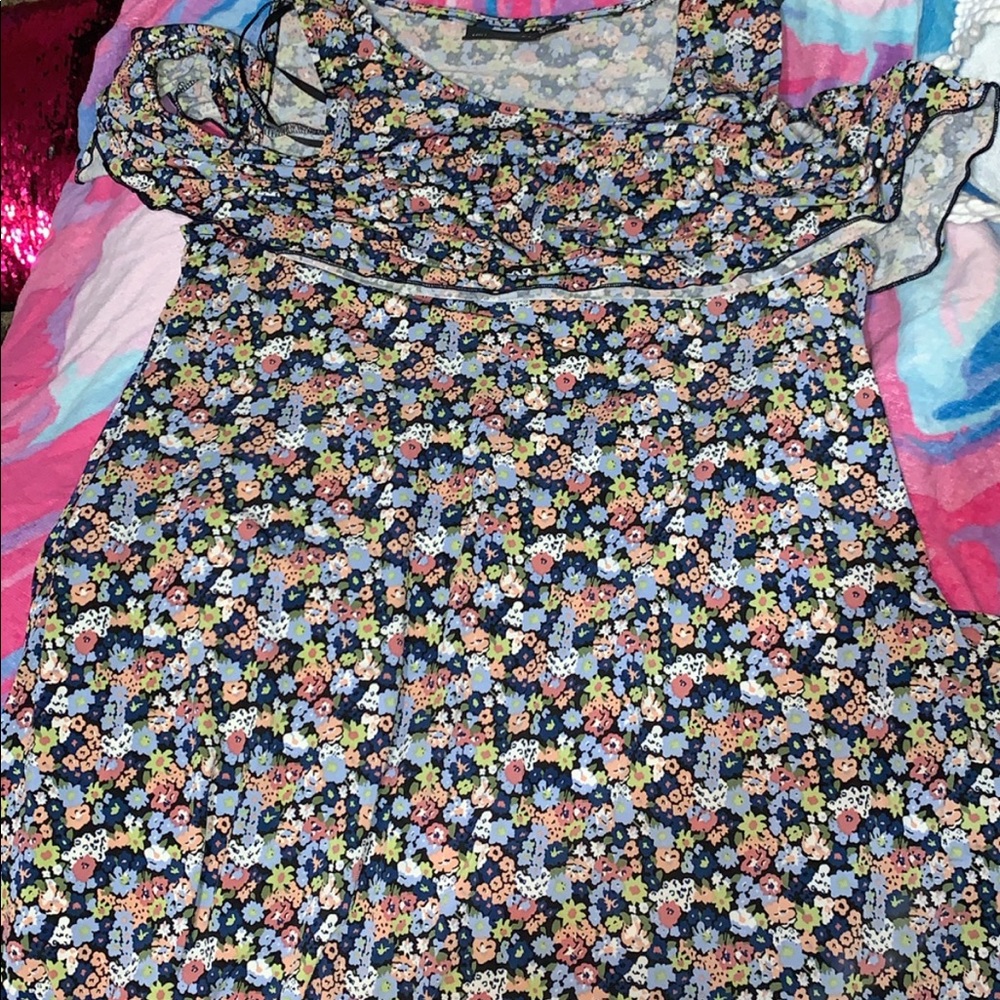 Off the shoulders dress